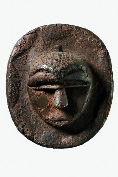 Maske, Nigeria, Eket, Größe: D: 15 cm (D: 5.9 inch), ID: 3039778