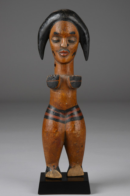 Doll, Nigeria, Ibibio, Size: H: 30 cm (H: 11.8 inch), ID: 3043978