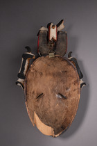 Mask "okoroshi", Nigeria, Igbo, Mgbala Agwa village, Romanus Nzeke (1970s), Size: H: 37 cm (H: 14.6 inch), ID: 3052228 - 5/6
