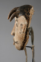Masque anthropomorphe, Nigéria, Idoma, Taille: H: 22 cm (H: 8.7 inch), ID: 3041328 - 2/5