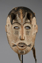 Masque anthropomorphe, Nigéria, Idoma, Taille: H: 22 cm (H: 8.7 inch), ID: 3041328 - 4/5