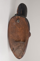Masque facial anthropomorphe "gu", Côte d'Ivoire, Guro, Taille: H: 33 cm (H: 13.0 inch), ID: 3040672 - 2/4