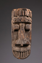 Water spirit mask "otobo" (hippopotamus), Nigeria, Ijaw (Ijo), Size: H: 38 cm (H: 15.0 inch), ID: 3048811 - 2/6