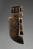 Water spirit mask "otobo" (hippopotamus), Nigeria, Ijaw (Ijo), Size: H: 38 cm (H: 15.0 inch), ID: 3048811 - 4/6