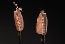 Zwei Glocken, Sudan, Größe: H: 8 cm & 9,5 cm (H: 3.1 inch & 3.7 inch), ID: 3052227 - 2/3