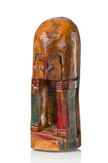 Ancestor figure "korwar", West New Guinea / West Papua (Irian Jaya) - Korvar Region, Size: H: 20,5 cm (H: 8.1 inch), ID: 3050478