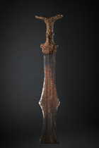 Schwert mit Scheide, Kamerun, Babungo-Bamunka, Größe: L: 55 cm (L: 21.7 inch), ID: 3051062 - 3/3