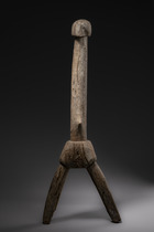 Männliche Ahnenfigur "kpin sebla", Burkina Faso / Ghana, Dagaaba (Dagaare / Dagari), Größe: H: 97 cm (H: 38.2 inch), ID: 3049998 - 2/4