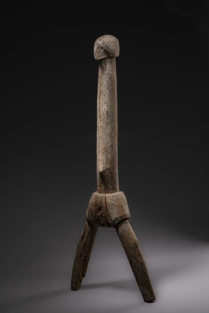 Figure d´ancêtre masculin "kpin sebla", Burkina Faso / Ghana, Dagaaba (Dagaare / Dagari), Taille: H: 97 cm, ID: 3049998