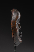 Anthropomorphe Gesichtsmaske, Côte d'Ivoire, Dan, Größe: H: 22 cm (H: 8.7 inch), ID: 3050057 - 2/4