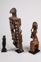 Door lock, heddle pulley and miniature figure, Mali, Dogon, ID: 3050062 - 4/4