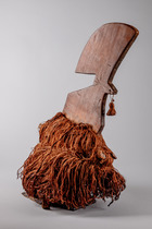 Kopfaufsatz, D. R. Kongo, Budja, Größe: H: ca. 56 cm (H: ca. 22.0 inch), ID: 3050045 - 2/4