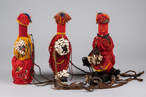 Drei Puppen "ham pilu", Kamerun, Fali, Größe: H: ca. 24 cm (each) (H: ca. 9.4 inch (each)), ID: 3050042 - 4/4
