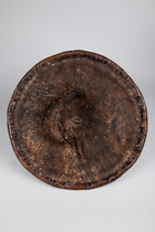 Round shield "gondale", Ethiopia, Sidamo, Dorze, Size: D: 38,5 cm (D: 15.2 inch), ID: 3050161 - 2/4