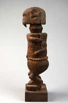 Power figure "enok ateng" or "njom", Cameroon, Keaka, Size: H: 33 cm (H: 13.0 inch), ID: 3052194 - 2/4