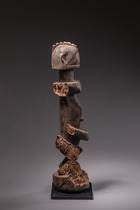 Standing anthropomorphic figure, Mali, Dogon, Size: H: 43,5 cm (H: 17.1 inch), ID: 3052195 - 2/4