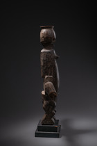 Figurales Türschloss "konbalabala" oder "konbarabara", Mali, Bamana, Größe: H: 41 cm B: 45,5 cm (cross bolt) (H: 16.1 inch B: 17.9 inch (cross bolt)), ID: 3052196 - 4/4