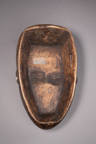 "Poro" society mask, Côte d'Ivoire, Dan, Size: H: 24 cm (H: 9.4 inch), ID: 3052215 - 4/4