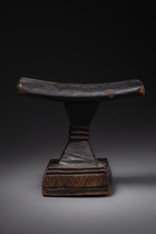 Neckrest "musamo", D. R. Congo, Luba, Size: H: 13 cm (H: 5.1 inch), ID: 3052117 - 2/6