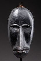 Beak mask "ge gon'"("gägon"), Côte d'Ivoire, Dan, Size: H: 26 cm (H: 10.2 inch), ID: 3052410 - 2/4