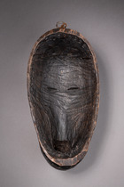 Beak mask "ge gon'"("gägon"), Côte d'Ivoire, Dan, Size: H: 26 cm (H: 10.2 inch), ID: 3052410 - 4/4