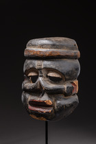 Deformation mask "idiok ekpo", Nigeria, Ibibio, Size: H: 28 cm (H: 11.0 inch), ID: 3052213 - 2/4