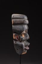 Deformation mask "idiok ekpo", Nigeria, Ibibio, Size: H: 28 cm (H: 11.0 inch), ID: 3052213 - 3/4