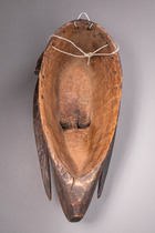 Anthropomorphe Gesichtsmaske "kore", Mali, Marka, Größe: H: 38 cm (H: 15.0 inch), ID: 3052174 - 4/4