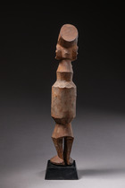 Anthropomorphic power figure "buti", D. R. Congo, Teke, Size: H: 27 cm (H: 10.6 inch), ID: 3052164 - 3/4