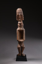 Anthropomorphic power figure "buti", D. R. Congo, Teke, Size: H: 27 cm (H: 10.6 inch), ID: 3052164 - 4/4