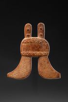 Emblème, Ghana, Ashanti, Taille: M: 10 cm x 9,5 cm (M: 3.9 inch x 3.7 inch), ID: 3052764 - 3/3