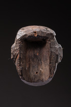 Zwei kleine Köpfe, Indien, Naga, Größe: H: 6,5 cm (each) (H: 2.6 inch (each)), ID: 3052223 - 5/6