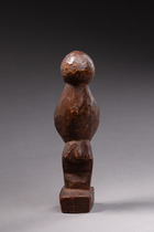 Small standing figure, Burkina Faso, Lobi, Size: H: 13 cm (H: 5.1 inch), ID: 3052409 - 3/4