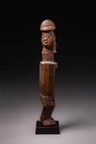 Anthropomorphic power figure "buti", D. R. Congo, Teke, Size: H: 31 cm (H: 12.2 inch), ID: 3052122 - 2/5