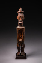 Anthropomorphic power figure "buti", D. R. Congo, Teke, Size: H: 31 cm (H: 12.2 inch), ID: 3052122 - 3/5