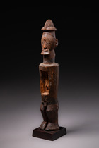 Anthropomorphic power figure "buti", D. R. Congo, Teke, Size: H: 31 cm (H: 12.2 inch), ID: 3052122 - 4/5