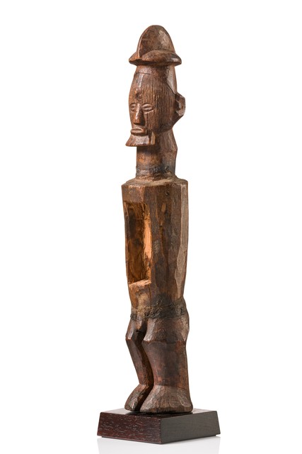 Anthropomorphic power figure "buti", D. R. Congo, Teke, Size: H: 31 cm (H: 12.2 inch), ID: 3052122