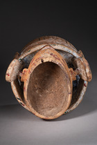 Kopfaufsatz "gelede", Nigeria, Yoruba, Größe: H: 51 cm (H: 20.1 inch), ID: 3052212 - 3/6