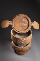 Kopfaufsatz "gelede", Nigeria, Yoruba, Größe: H: 51 cm (H: 20.1 inch), ID: 3052212 - 4/6