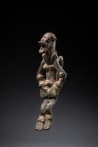 Amulette anthropomorphe, Burkina Faso, période voltaïque ancienne, Lokho, Taille: H: 7,2 cm (H: 2.8 inch), ID: 3052771 - 2/5