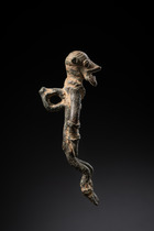 Amulette anthropomorphe, Burkina Faso, période voltaïque ancienne, Lokho, Taille: H: 7,2 cm (H: 2.8 inch), ID: 3052771 - 4/5