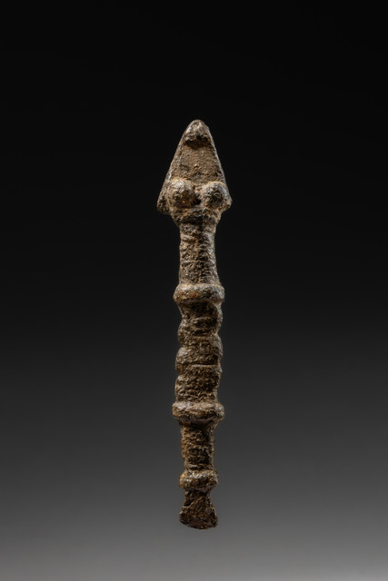 Snake pendant, Burkina Faso, Gan, Size: L: 8 cm (L: 3.1 inch), ID: 3052773