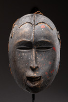 Anthropomorphe Maske, Nigeria, Ibibio, Größe: H: 23 cm (H: 9.1 inch), ID: 3052216 - 2/4