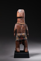 Standing female figure, D. R. Congo, Ubangi, Size: H: 43 cm (H: 16.9 inch), ID: 3052142 - 6/6