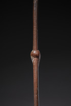Dignitary staff with two anthropomorphic heads, D. R. Congo, Songye, Size: H: 129 cm (H: 50.8 inch), ID: 3052276 - 8/11