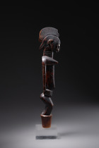 Figurative staff finial, Mali, Bamana, Size: H: 32 cm (H: 12.6 inch), ID: 3052430 - 4/5