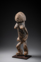 Standing female figure, Mali, Dogon - Senou, Size: H: 17,5 cm (H: 6.9 inch), ID: 3052762 - 2/5