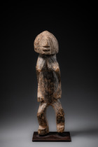 Standing female figure, Mali, Dogon - Senou, Size: H: 17,5 cm (H: 6.9 inch), ID: 3052762 - 5/5