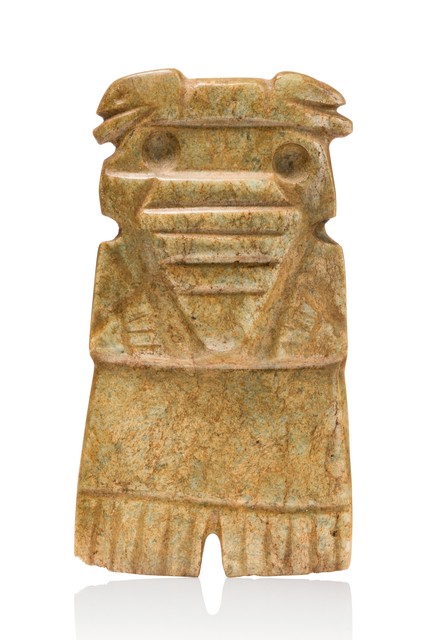 Idole, env. 1 - 500 apr. J.-C., Costa Rica, Guanacaste / Region de Nicoya, Taille: H: 8 cm (H: 3.1 inch), ID: 3052424