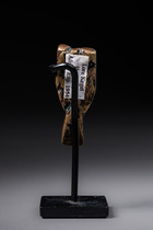 Rare metal "ikhoko", D. R. Congo, Pende, Size: H: 4,8 cm (H: 1.9 inch), ID: 3052435 - 5/5